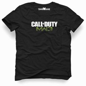 Tshirthane Call Of Duty MW3 Siyah Erkek T-shirt