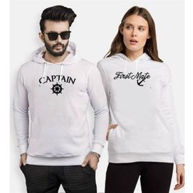 Tshirthane Captain First Mate 2'li Sevgili Sweatshirt