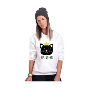 Tshirthane Cat Sevgili Kombinleri Sweatshirt Kombini