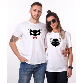 Tshirthane Cat Sevgili Kombinleri T-shirt Kombini
