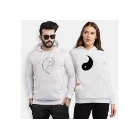 Tshirthane Cat Yingyang 2'li Sevgili Sweatshirt