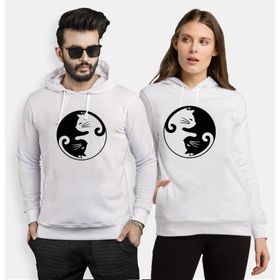 Tshirthane Cat Yingyang Sevgili Kombinleri T-shirt Kombini