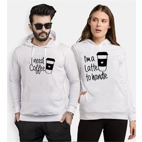 Tshirthane Coffee Sevgili Kombinleri Sweatshirt Kombini