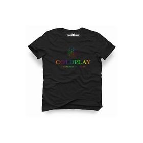 Tshirthane Coldplay Dreams Siyah Erkek Tshirt