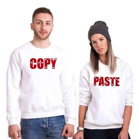 Tshirthane Copy Paste Kopyala Yapıştır Sevgili Kombinl.eri Sweatshirt kombini