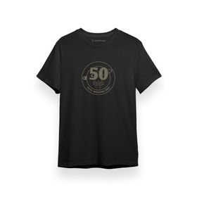 Tshirthane Cowboy Bebop Woolong Coin Siyah Kısa Kol Erkek T-shirt