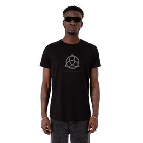 Tshirthane Dark Everything is Connected Siyah Erkek T-shirt