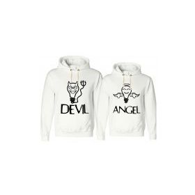 Tshirthane Devil Angel Sevgili Kombinleri T-shirt Kombini