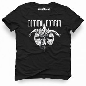 Tshirthane Dimmu Borgir İn Sorte Diaboli Siyah Erkek Tshirt