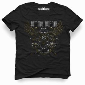 Tshirthane Dimmu Borgir İnterdimensional Summit Siyah Erkek T-shirt