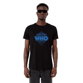 Tshirthane Doctor Who New Siyah Erkek T-shirt