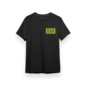 Tshirthane Doom Patrol Scrap Siyah Kısa Kol Erkek T-shirt