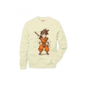 Tshirthane Dragon Ball Son Goku Beyaz Erkek Tshirt