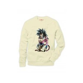 Tshirthane Dragon Ball Son Goku Beyaz Erkek Tshirt