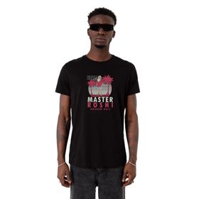 Tshirthane Dragon Ball Z Anime Master Roshi Ho Siyah Erkek T-shirt