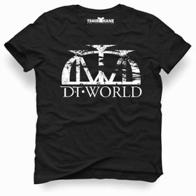 Tshirthane Dream Theater Wold Black Siyah Erkek T-shirt