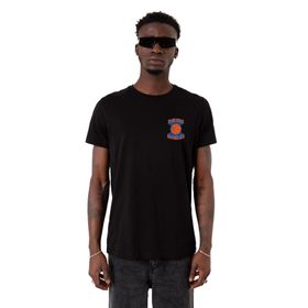 Tshirthane Dubious Handles Logo Siyah Erkek T-shirt