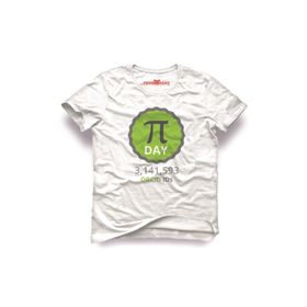 Tshirthane Dünya Pi Günü Pi Sayısı 3 14 Beyaz Erkek Tshirt