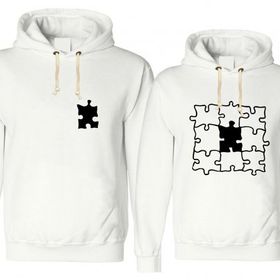 Tshirthane Eksik Parçam Puzzle Sevgili Kombinleri T-shirt Kombini