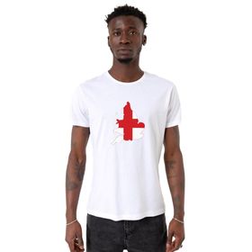 Tshirthane Euro 24 England Beyaz Erkek T-shirt