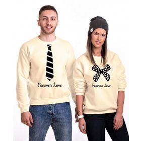 Tshirthane Forever Love 2'li Sevgili Sweatshirt