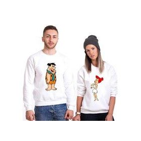 Tshirthane Fred Wilma Çakmaktaş Sevgili Kombinleri T-shirt Kombini