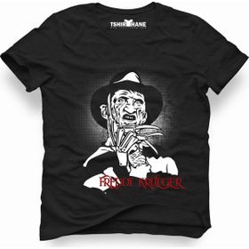 Tshirthane Freddy Krueger Siyah Erkek Tshirt