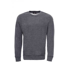 Tshirthane Füme Bisiklet Yaka Erkek Sweatshirt