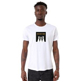 Tshirthane G-Dragon Home Sweet Home Beyaz Bisiklet Yaka Erkek T-shirt