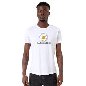 Tshirthane G-Dragon Peaceminusone Beyaz Bisiklet Yaka Erkek T-shirt