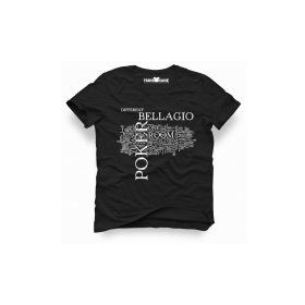Tshirthane Gambling Money Alcohol Tipografi Siyah Erkek Tshirt