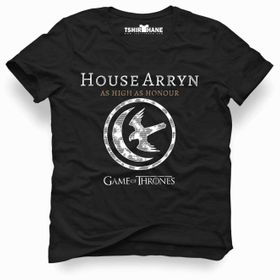 Tshirthane Game of Thrones HOUSE ARRYN Siyah Erkek T-shirt