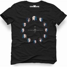 Tshirthane Game of Thrones Siyah Erkek T-shirt