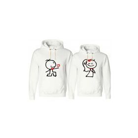 Tshirthane Gelin Damat 2'li Sevgili Sweatshirt