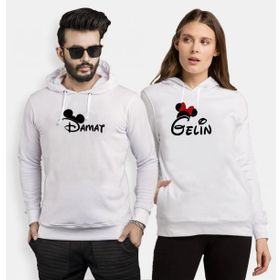 Tshirthane Gelin Damat 2'li Sevgili Sweatshirt