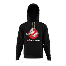 Tshirthane Ghostbusters Logo Black Siyah Erkek Tshirt