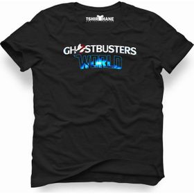 Tshirthane Ghostbusters World Siyah Erkek Tshirt