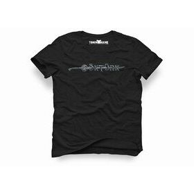Tshirthane Göktürk Logo Siyah Erkek Tshirt