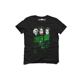 Tshirthane Green Day Rock Metal Müzik Baskılı Dar Kesim Slim Fit Erkek T-Shirt
