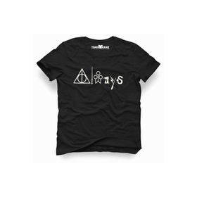 Tshirthane H P Always Baskılı Siyah Erkek T-shirt