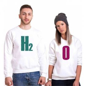 Tshirthane H2 O 2'li Sevgili Sweatshirt