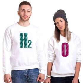 Tshirthane H2 O 2'li Sevgili Sweatshirt