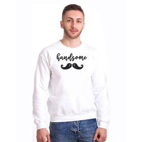 Tshirthane Handsome Beauty 2'li Sevgili Sweatshirt