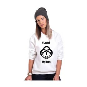 Tshirthane Heart Key 2'li Sevgili T-shirt