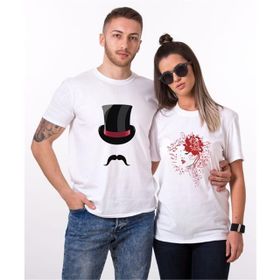Tshirthane Her Beast His Beutiful 2'li Sevgili T-shirt