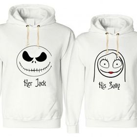 Tshirthane Her Jack His Sally Sevgili Kombinleri Sweatshirt Kombini