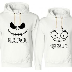 Tshirthane Her Jak His Sally 2'li Sevgili Sweatshirt