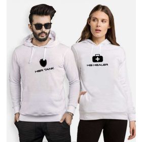 Tshirthane Her Tank His Healer 2'li Sevgili Sweatshirt