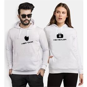 Tshirthane Her Tank His Healer Sevgili Kombinleri Sweatshirt Kombini
