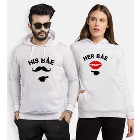 Tshirthane His Bae Her Bae 2'li Sevgili T-shirt
